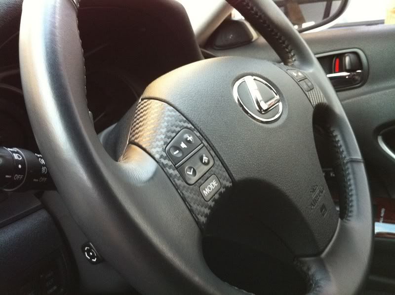 Diy Steering Wheel Control Carbon Fibre Wrapping *56K Warning